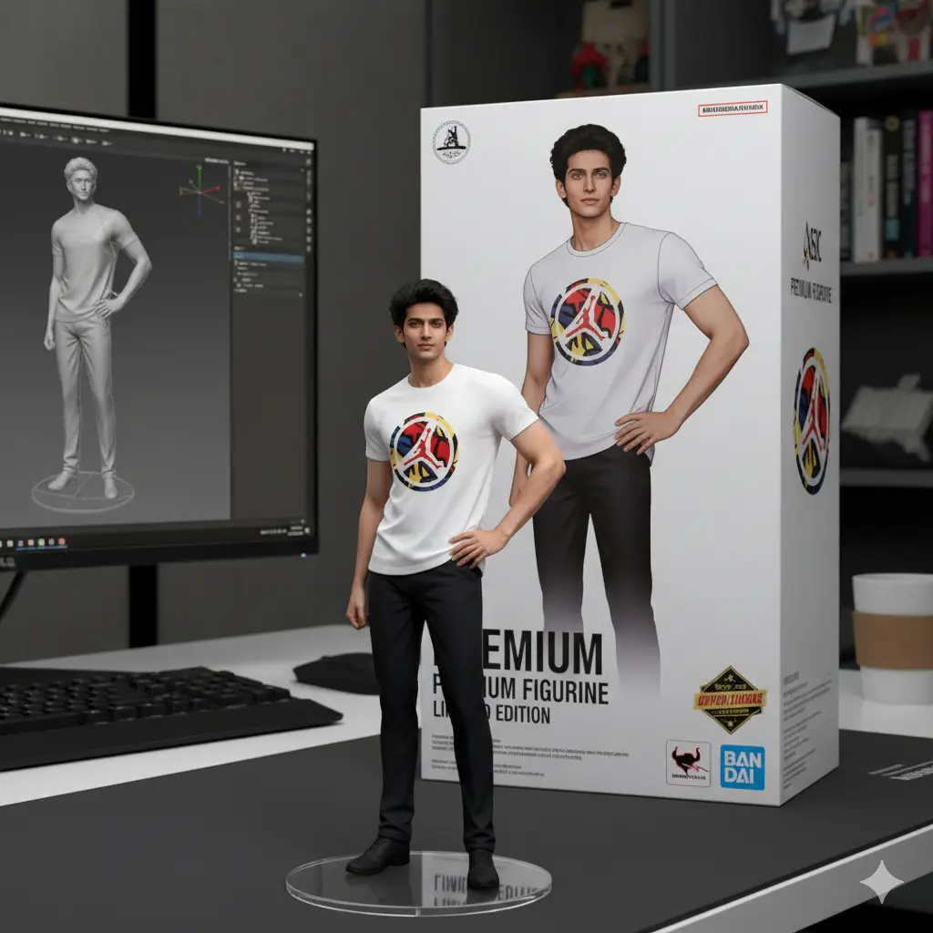 How to Create The Trending 3D Figurine Mockup Using Nano Bana Step by Step Tutorial