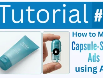 How to Make Capsule-Style Ads using AI Step by Step Tutorial