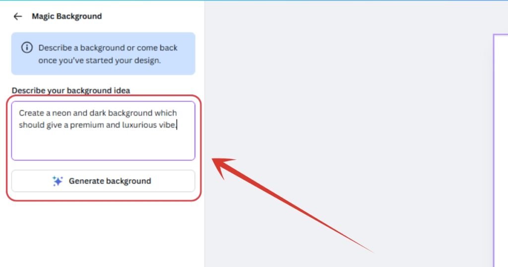 How to Use Canva's New AI Magic BG Feature Step by Step Tutorial (4)
