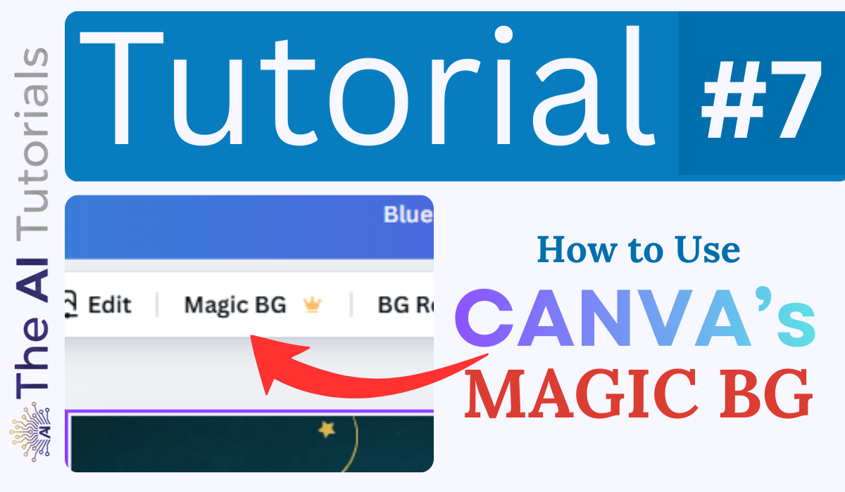 How to Use Canva's New AI Magic BG Feature Step by Step Tutorial