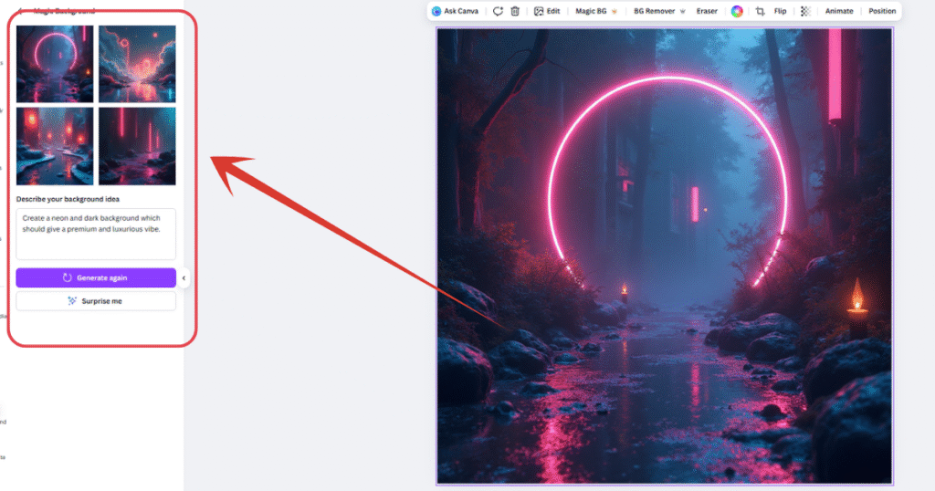 How to Use Canva's New AI Magic BG Feature_ Step by Step Tutorial (7)