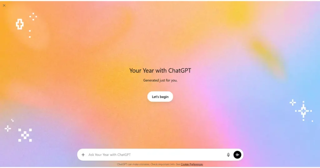 After clicking on Get started button, a window like this will open