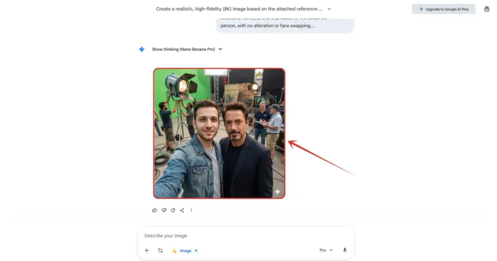 And our image is ready. Realistic, emotionful, and perfect. Download it