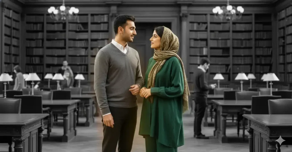 Couple at Classic Library