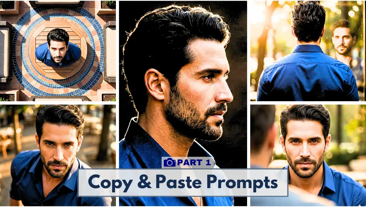 Every Camera Angle Prompts for Gemini - Nano Banana Pro Part 1