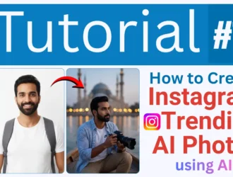 How to Create Instagram Trending AI Photos Using AI - Step by Step Tutorial