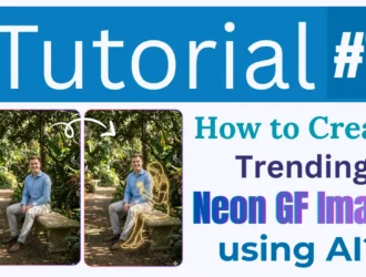 How to Create Trending AI Glowing Girlfriend Photo for Free Step by Step Tutorial