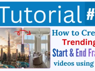How to Create Trending Start and End Frame AI Videos Step by Step Tutorial