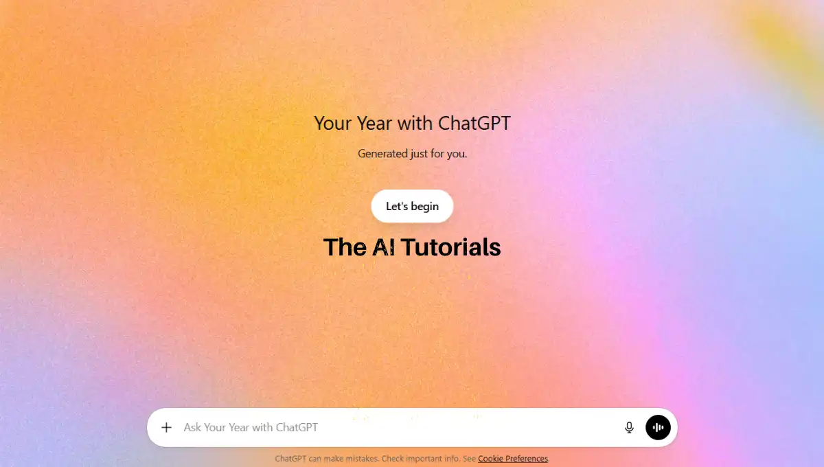 How to Get Your ChatGPT Year Recap (Step-by-Step Tutorial)