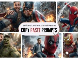 How to Make Trending Selfie with Giant Marvel Heroes Step by Step Tutorial