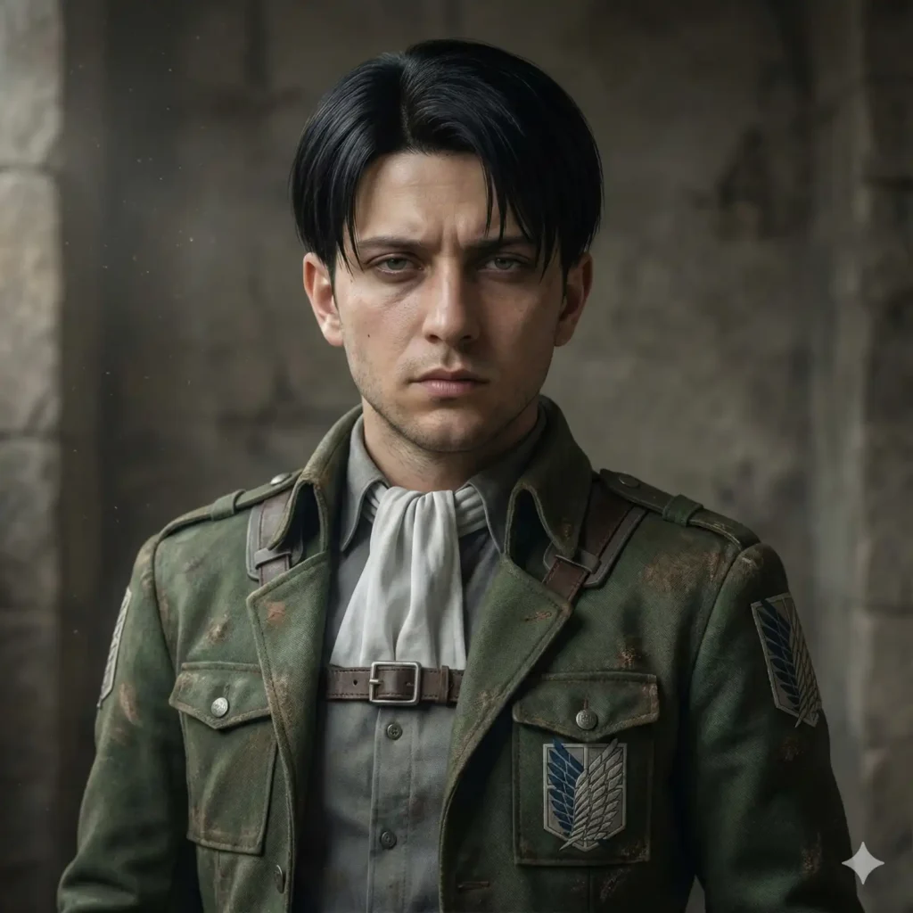 Levi Ackerman by The AI Tutorials