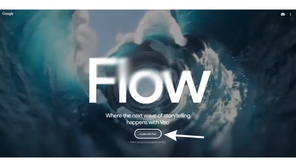 Then click on Create with Flow button