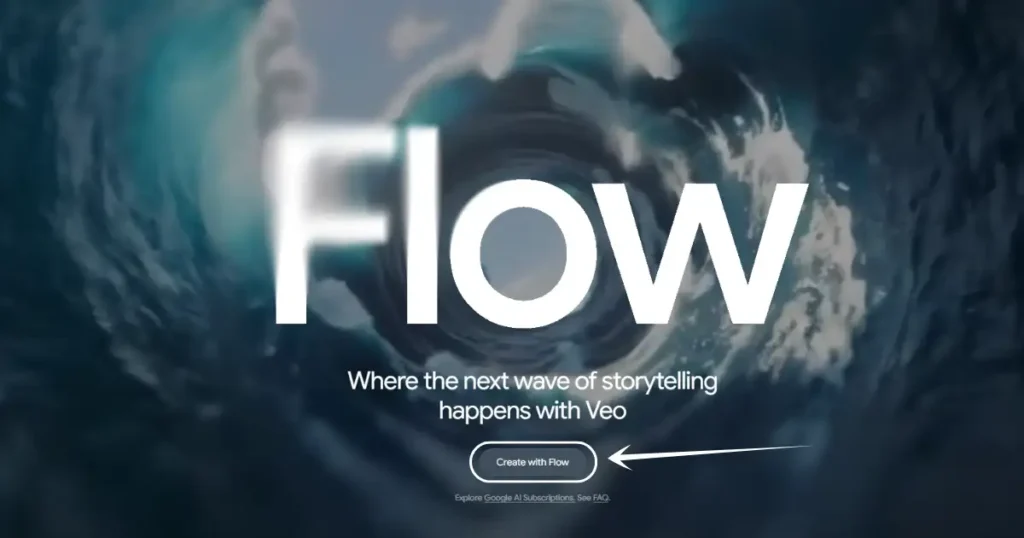 Then click on Create with Flow button down there